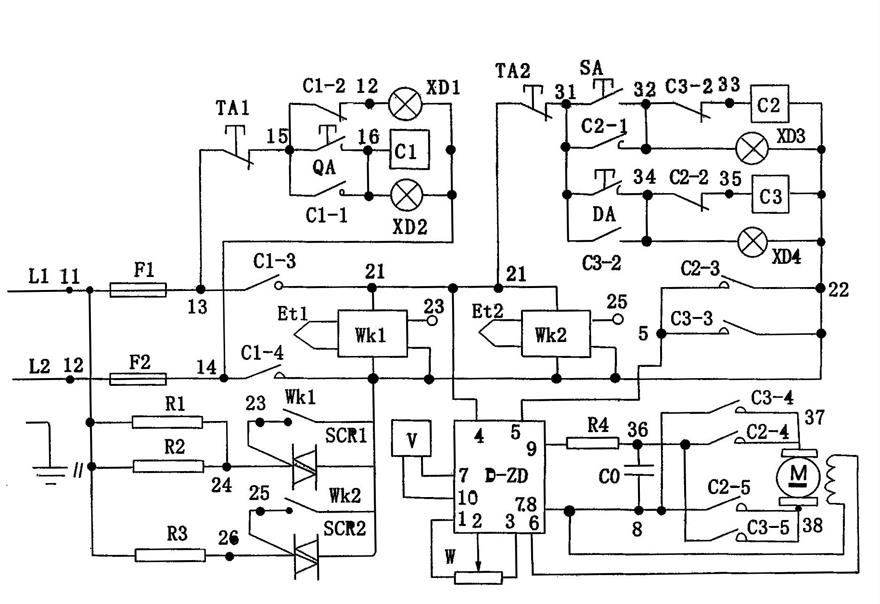 Описание: electric diagram