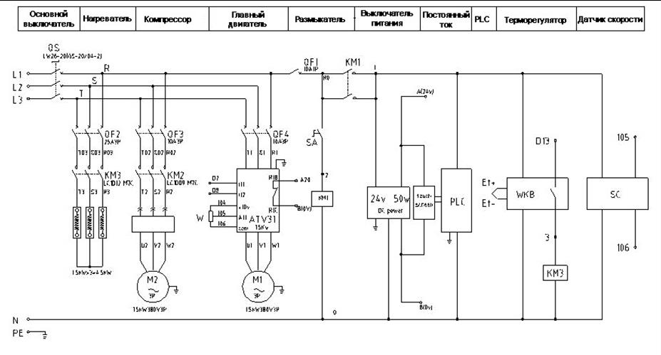 Описание: electrical diagram